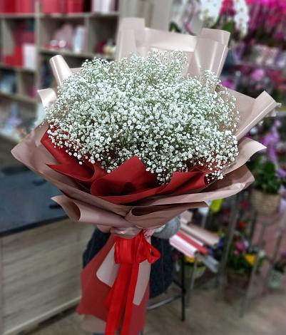 Букет цветов из: Гипсофила в Тяжинском