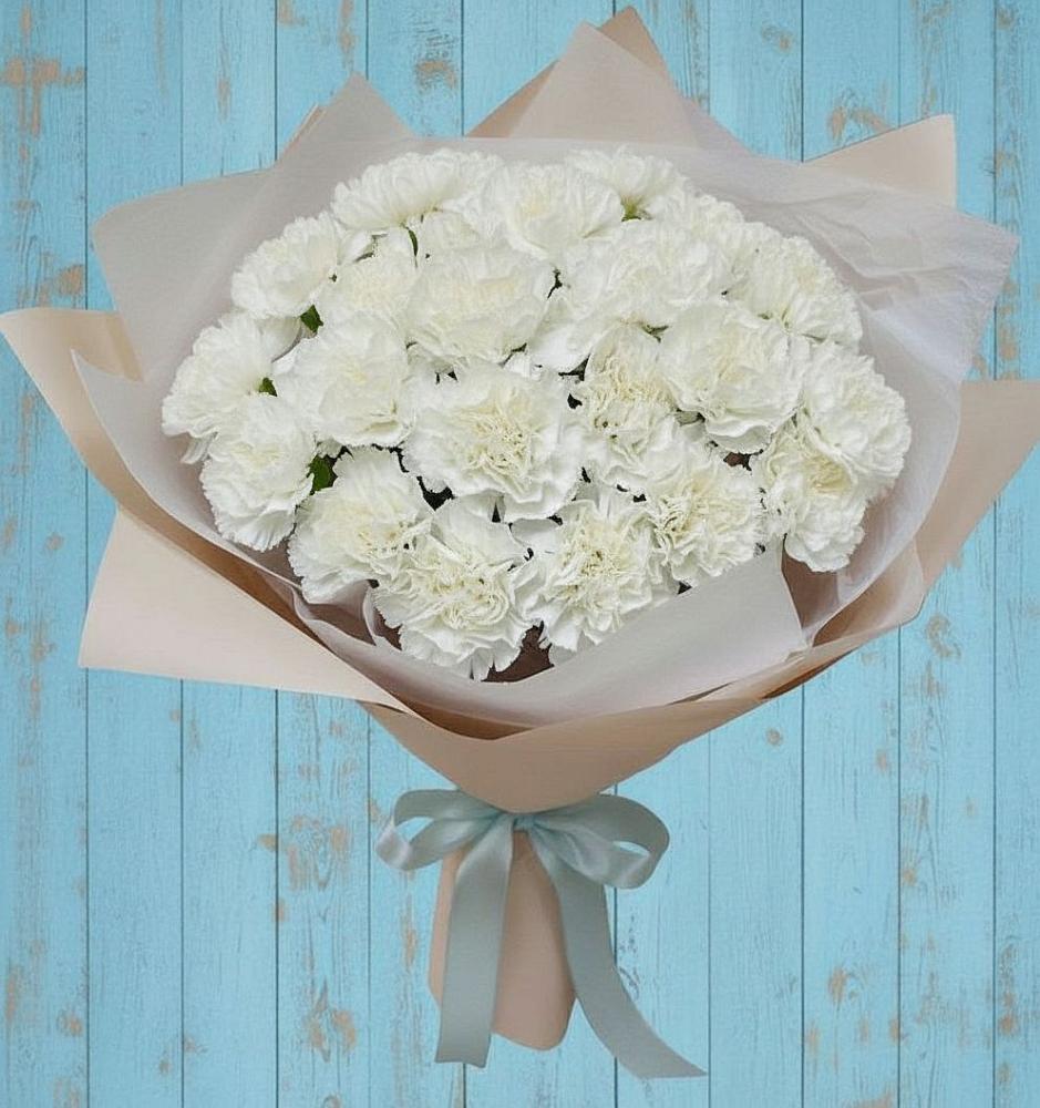 Букет цветов из: Гвоздики в Тяжинском