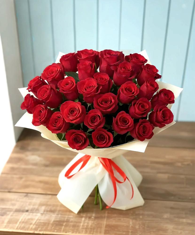 Букет 29 Красных роз в Тяжинском