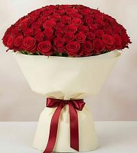 Букет 101 Красная роза Милано в Тяжинском