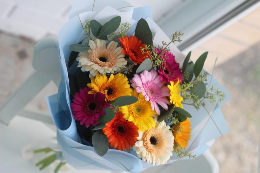 Букет цветов из: Герберы в Тяжинском