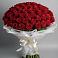 Букет 101 Красная роза Блэк Мэджик в Тяжинском