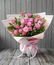Букет Розовый кустик в Тяжинском