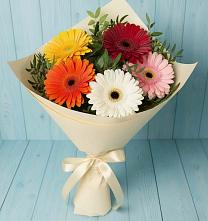 Букет цветов из:  Герберы в Тяжинском