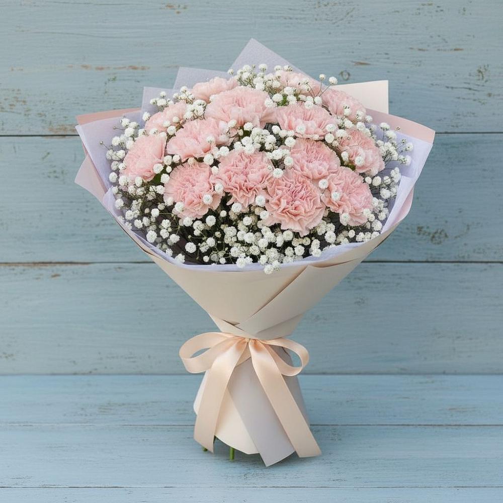 Букет цветов из: Гвоздики в Тяжинском