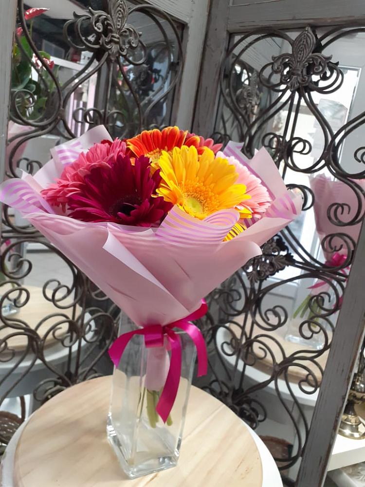 Букет цветов из: Герберы в Тяжинском