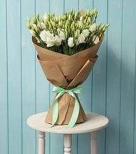 Букет цветов из:  Лизиантусы в Тяжинском