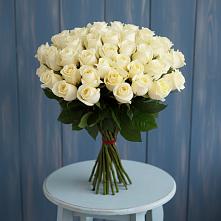 Букет 51 Белая роза Эдлесс Лав #REPLACE_PRED# Тяжинском