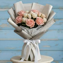 Букет цветов из:  Розы #REPLACE_PRED# Тяжинском