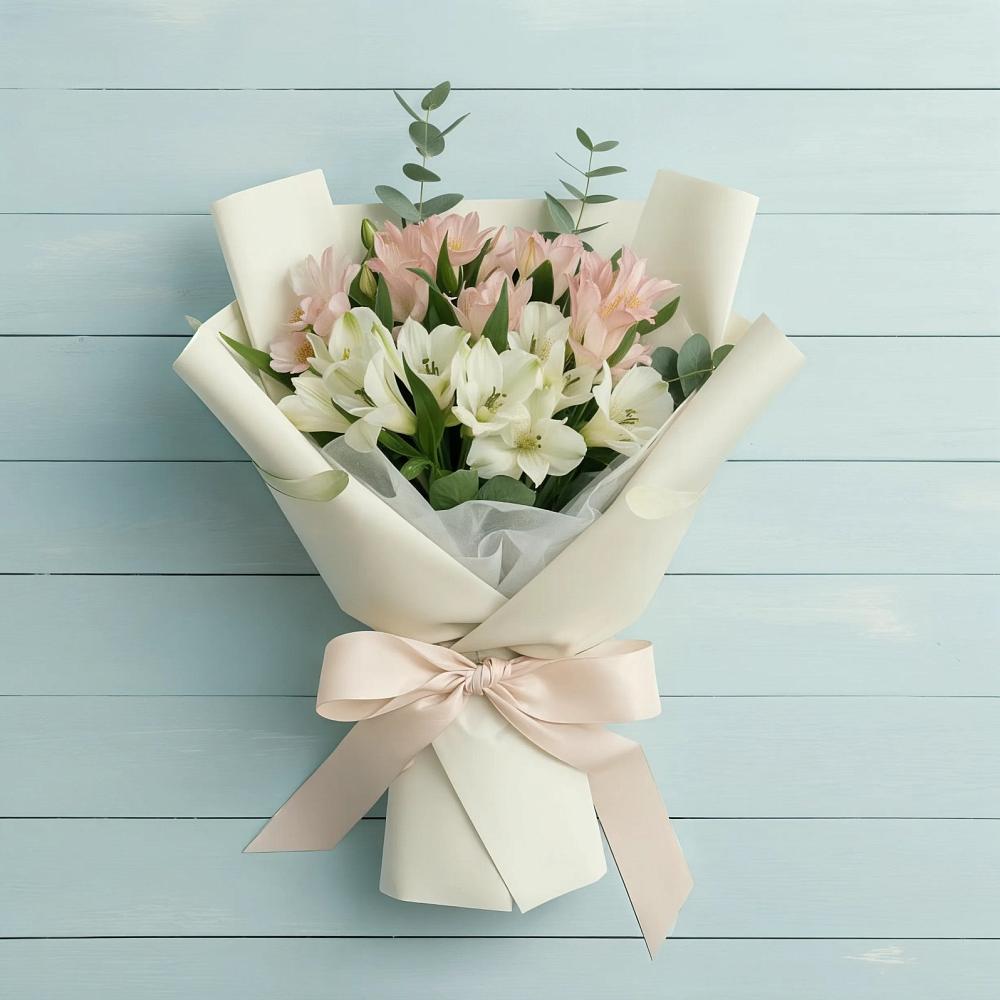 Букет цветов из: Альстромерии в Тяжинском