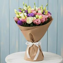 Букет цветов из:  Лизиантусы в Тяжинском