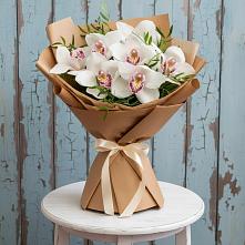 Букет цветов из:  Орхидеи и Розы в Тяжинском